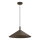 Lustre suspenso em cabo ANEGA 1xGX53/15W/230V, diâmetro 40 cm, castanho