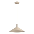 Lustre suspenso em cabo ANEGA 1xGX53/15W/230V Ø 30 cm bege