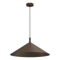 Lustre suspenso em cabo ANEGA 1xGX53/15W/230V Ø 50 cm castanho