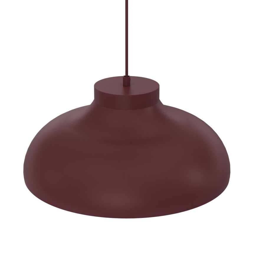 Lustre suspenso em cabo BASCA 1xE27/15W/230V bordô