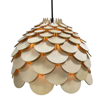 Lustre suspenso em cabo BURGO 1xE27/60W/230V Ø 50 cm