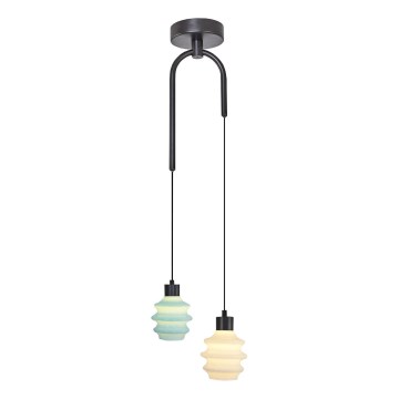 Lustre suspenso em cabo CACTUS LED/6W/230V 3000K verde/branco