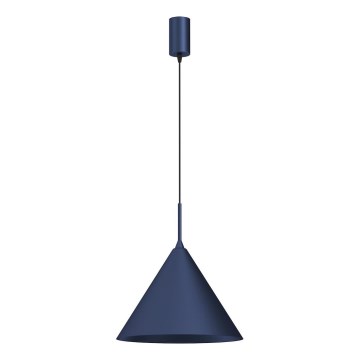Lustre suspenso em cabo CAPITAL 1x GX53/15W/230V Ø 32 cm azul