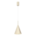 Lustre suspenso em cabo CAPITAL 1xGX53/15W/230V diâmetro 17 cm creme