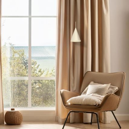 Lustre suspenso em cabo CAPITAL 1xGX53/15W/230V diâmetro 17 cm creme