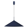 Lustre suspenso em cabo CAPITAL 1xGX53/15W/230V, diâmetro 60 cm, azul