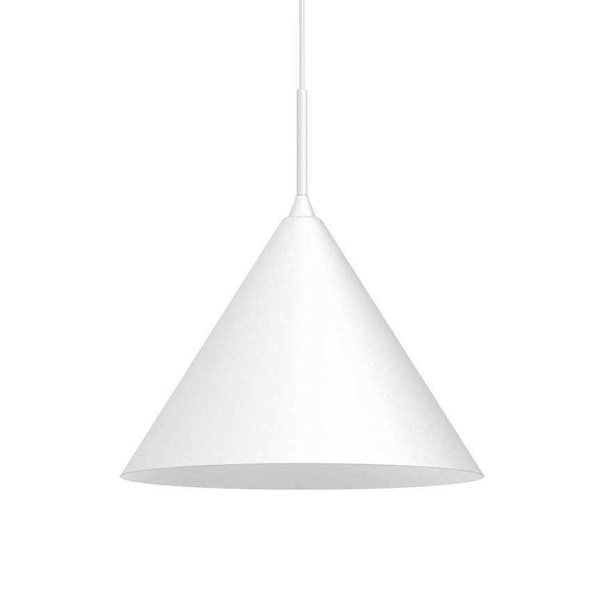 Lustre suspenso em cabo CAPITAL 1xGX53/15W/230V Ø 32 cm branco