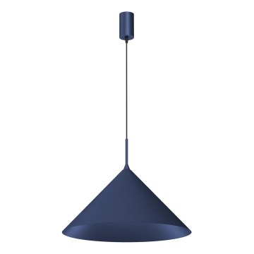 Lustre suspenso em cabo CAPITAL 1xGX53/15W/230V Ø 46 cm azul