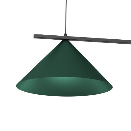 Lustre suspenso em cabo CAPITAL 2xGX53/15W/230V verde