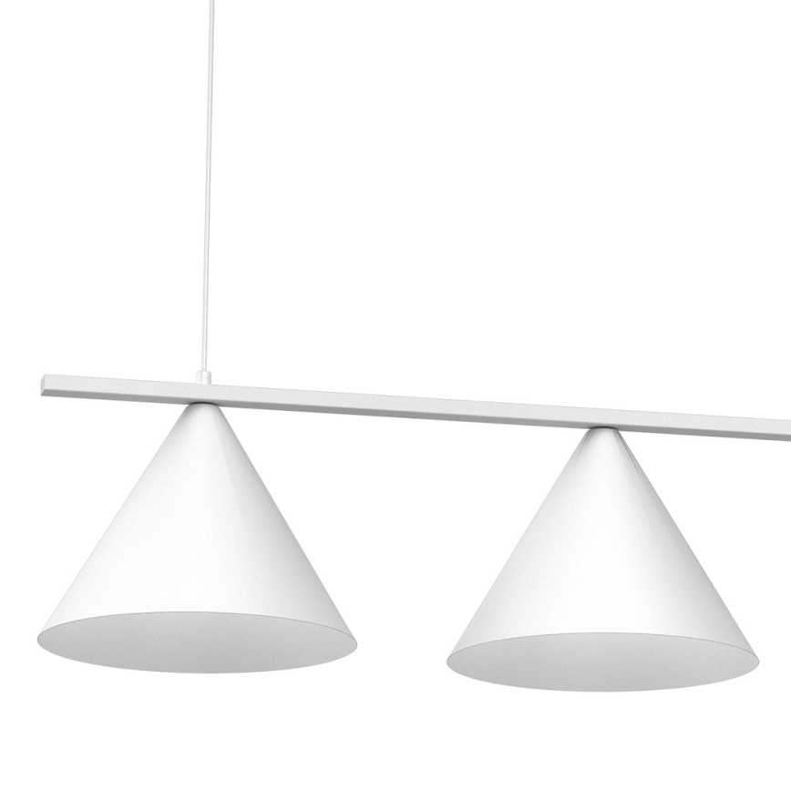 Lustre suspenso em cabo CAPITAL 3xGX53/15W/230V branco