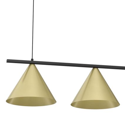 Lustre suspenso em cabo CAPITAL 3xGX53/15W/230V dourado
