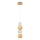 Lustre suspenso em cabo CREMONA LED/7W/230V 3000K dourado