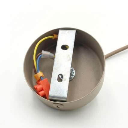 Lustre suspenso em cabo DESTELLO 1xE27/15W/230V Ø 21 cm bege