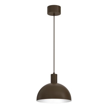 Lustre suspenso em cabo HANDA 1xE27/15W/230V castanho