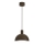 Lustre suspenso em cabo HANDA 1xE27/15W/230V castanho