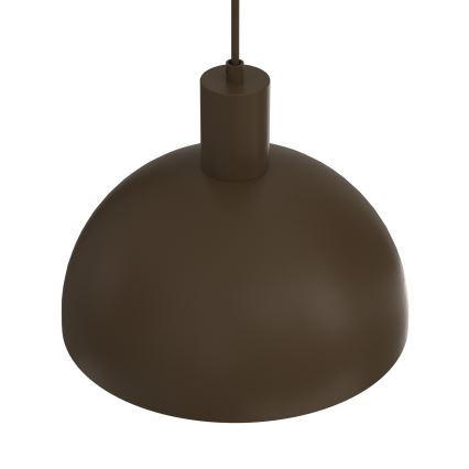 Lustre suspenso em cabo HANDA 1xE27/15W/230V castanho