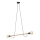 Lustre suspenso em cabo HELIX 2xE27/15W/230V preto/bege