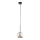 Lustre suspenso em cabo LAVA 1xG9/8W/230V bronze/bege fumê