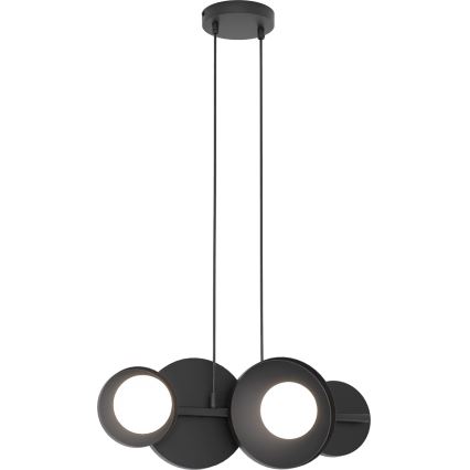 Lustre suspenso em cabo MODELO 4xG9/8W/230V preto