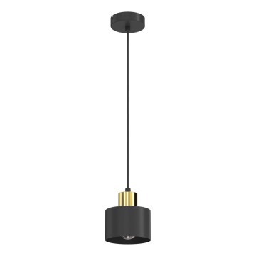 Lustre suspenso em cabo PARKLA 1xE27/15W/230V preto