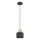 Lustre suspenso em cabo PARKLA 1xE27/15W/230V preto