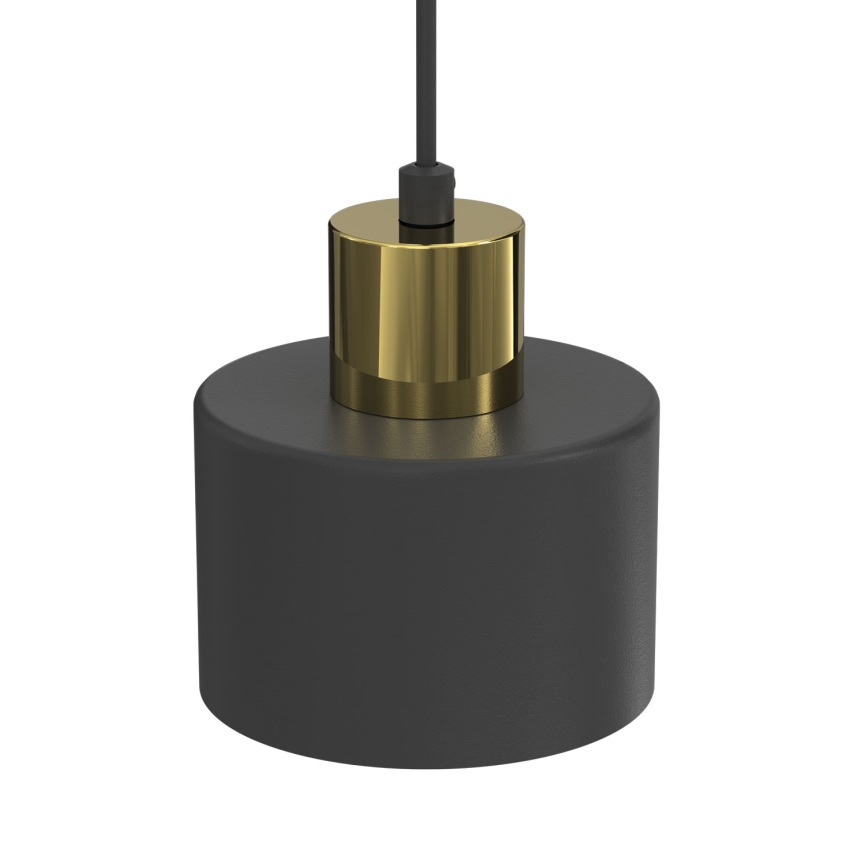 Lustre suspenso em cabo PARKLA 1xE27/15W/230V preto