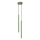 Lustre suspenso em cabo PASTELO 2xG9/8W/230V verde