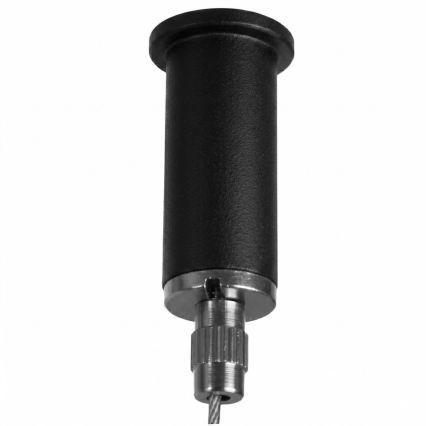 Lustre suspenso em cabo PIATTO 1xGX53/15W/230V, Ø 55 cm, preto