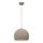 Lustre suspenso em cabo SOOL 1xE27/15W/230V Ø 27 cm bege