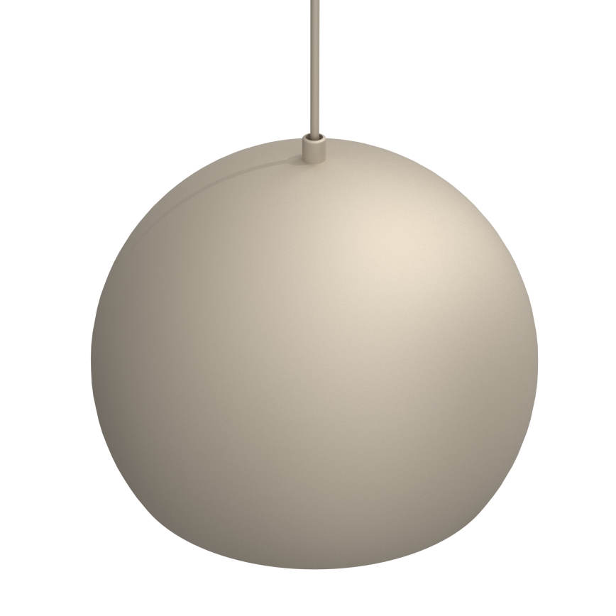 Lustre suspenso em cabo SOOL 1xE27/15W/230V Ø 27 cm bege
