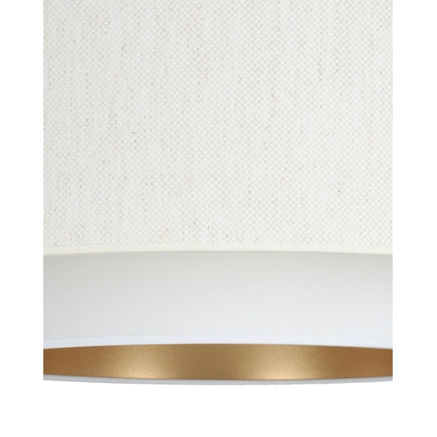 Lustre suspenso NATIA 1xE27/60W/230V Ø 45 cm branco