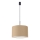 Lustre suspenso NEVIA com cabo, 1xE27/15W/230V, diâmetro 40 cm, taupe