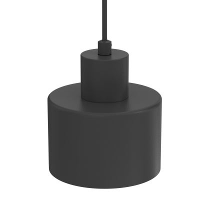 Lustre suspenso PARKLA 1xE27/15W/230V, preto