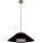 Lustre suspenso por cabo AMIGO 1xE27/60W/230V carvalho
