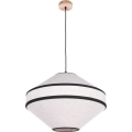 Lustre suspenso por cabo AMIGO 1xE27/60W/230V carvalho