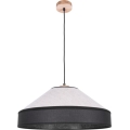 Lustre suspenso por cabo AMIGO 1xE27/60W/230V carvalho