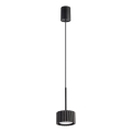 Lustre suspenso por cabo AURA 1xGX53/10W/230V, preto