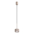 Lustre suspenso por cabo AURA 1xGX53/10W/230V taupe