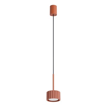 Lustre suspenso por cabo AURA 1xGX53/10W/230V vermelho