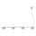 Lustre suspenso por cabo AURA 4xGX53/10W/230V taupe