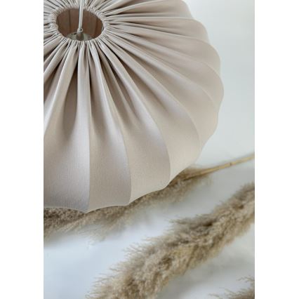 Lustre suspenso por cabo CAFEE 1xE27/40W/230V, diâmetro 52 cm, bege