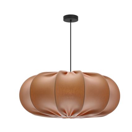 Lustre suspenso por cabo CAFEE 1xE27/40W/230V, diâmetro 52 cm, bege