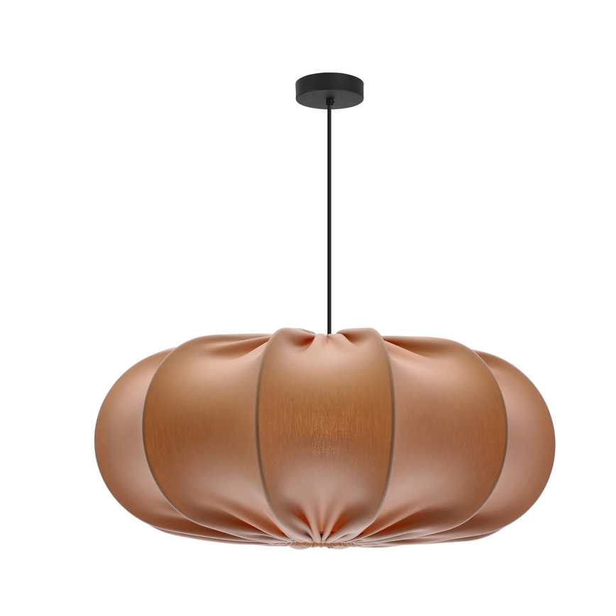 Lustre suspenso por cabo CAFEE 1xE27/40W/230V, diâmetro 52 cm, bege