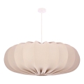 Lustre suspenso por cabo CAFEE 1xE27/40W/230V, diâmetro 66 cm, bege