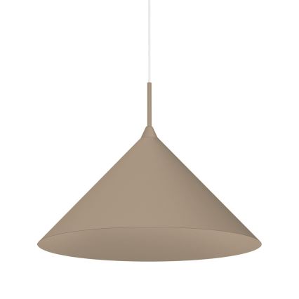 Lustre suspenso por cabo CAPITAL 1xGX53/15W/230V, diâmetro 46 cm, bege