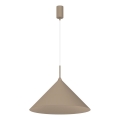 Lustre suspenso por cabo CAPITAL, 1xGX53/15W/230V, diâmetro 46 cm, cor taupe
