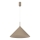 Lustre suspenso por cabo CAPITAL, 1xGX53/15W/230V, diâmetro 46 cm, cor taupe