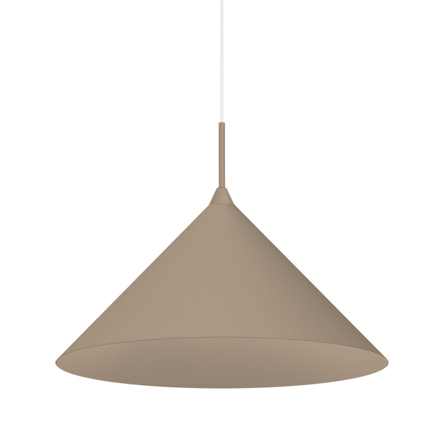 Lustre suspenso por cabo CAPITAL, 1xGX53/15W/230V, diâmetro 46 cm, cor taupe