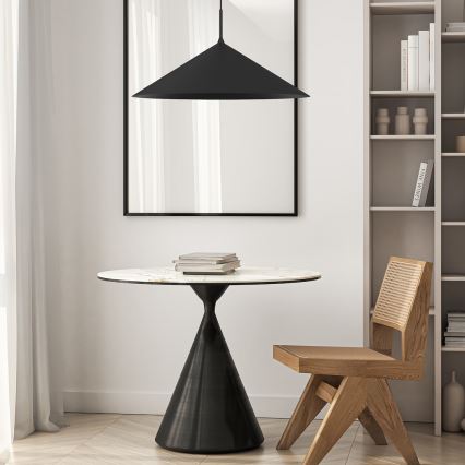 Lustre suspenso por cabo CAPITAL 1xGX53/15W/230V, diâmetro 60 cm, preto