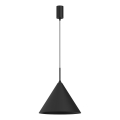 Lustre suspenso por cabo CAPITAL 1xGX53/15W/230V, Ø 32 cm, preto